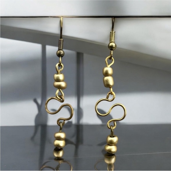 Handmade Jewelry - 💛 Gold Infinity Earrings | Handmade 💛